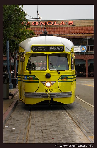 Heritage street cars of SFO