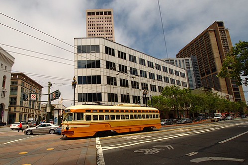 Vintage street cars of SFO